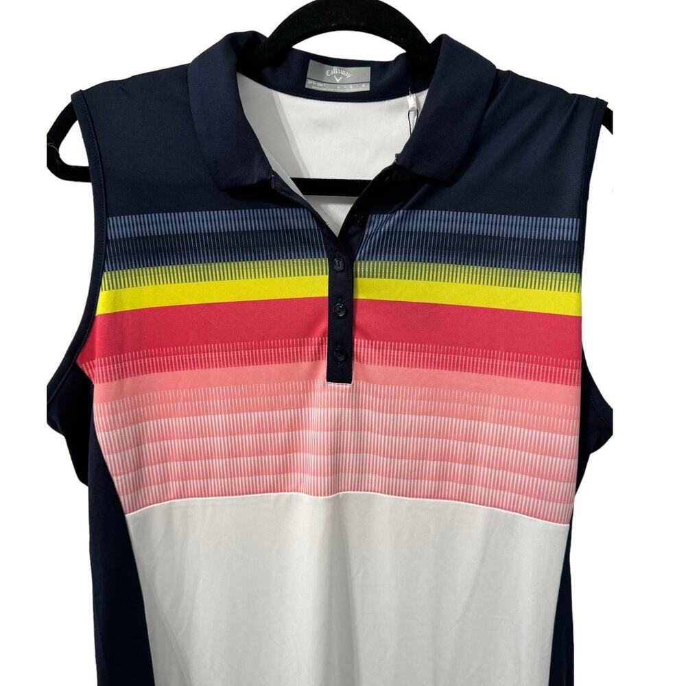 NWT! Callaway Abstract Gradient Print Color Block… - image 5
